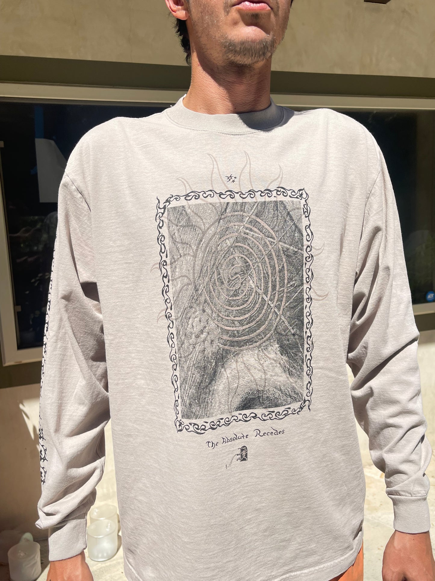 Nazca Spiral long sleeve shirt