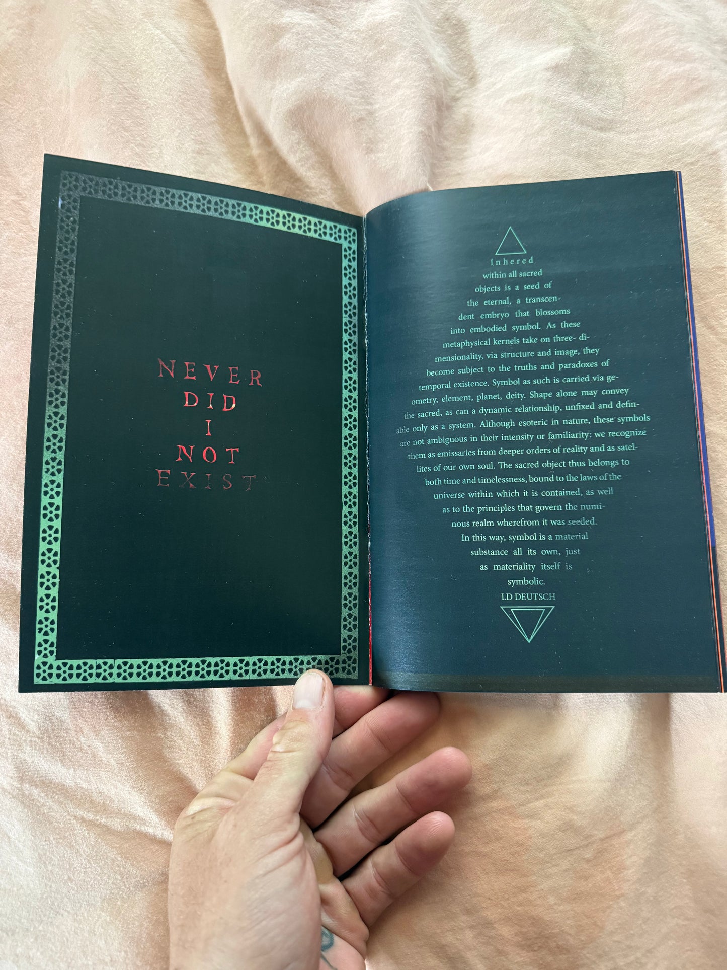 Never Did I Not Exist zine